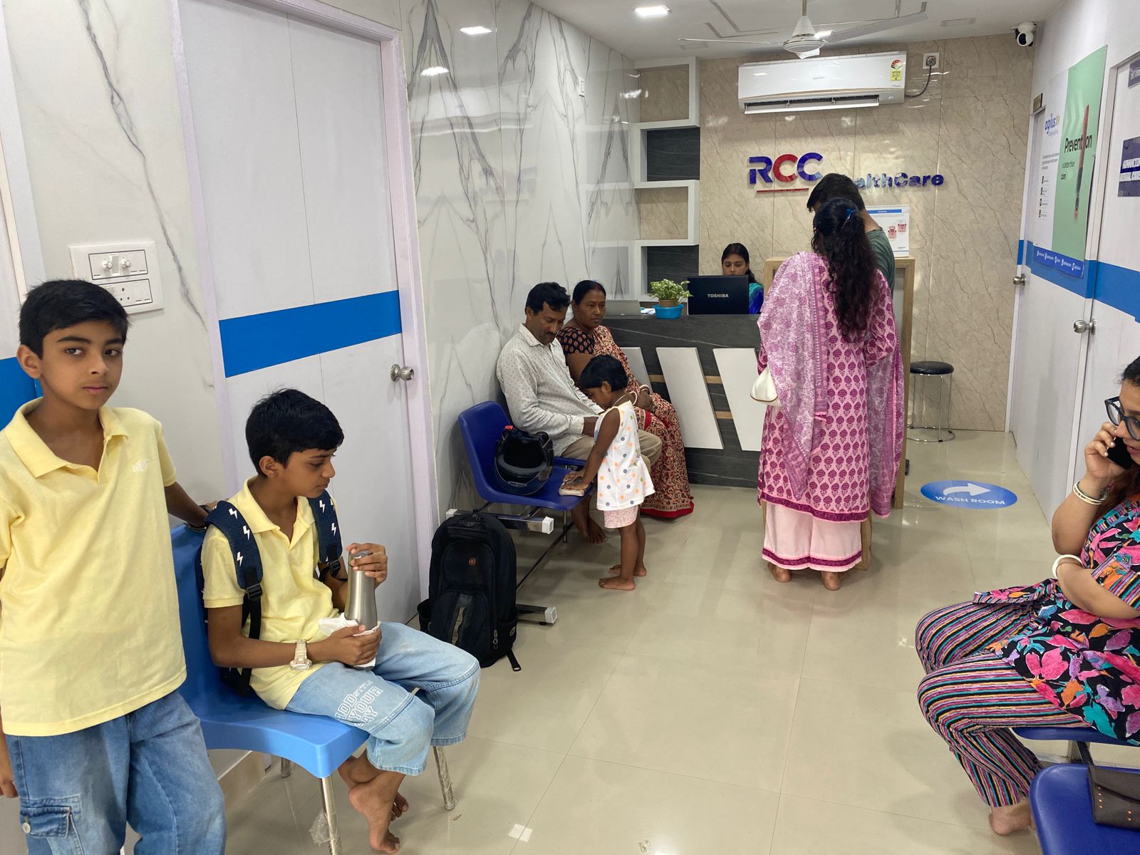 RCC HealthCare facility in Kolkata with modern medical equipment